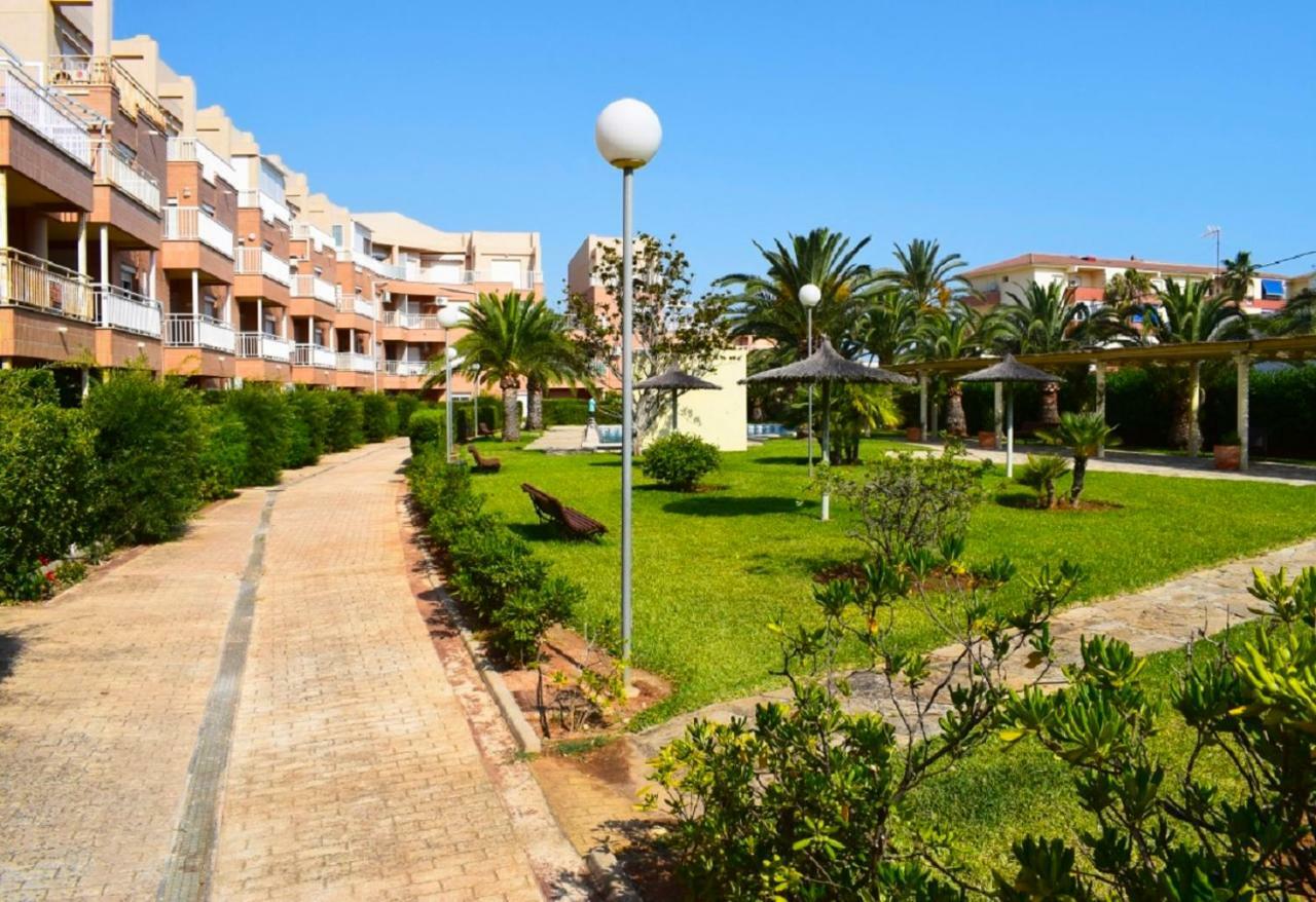Apartamento Bajo Terraza Acceso Piscina Y 1ª Linea Playa Las Marinas Дения Екстериор снимка