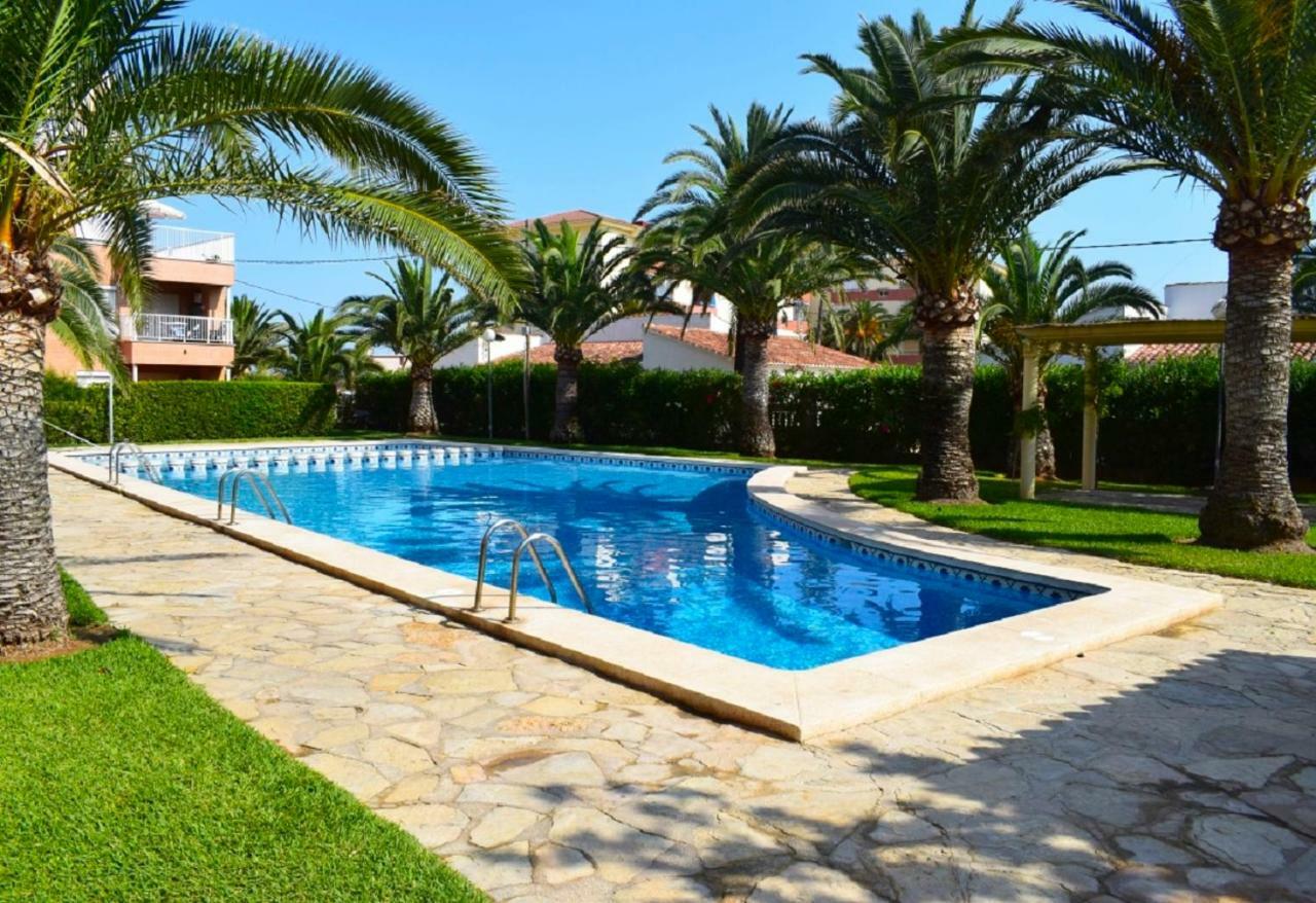 Apartamento Bajo Terraza Acceso Piscina Y 1ª Linea Playa Las Marinas Дения Екстериор снимка